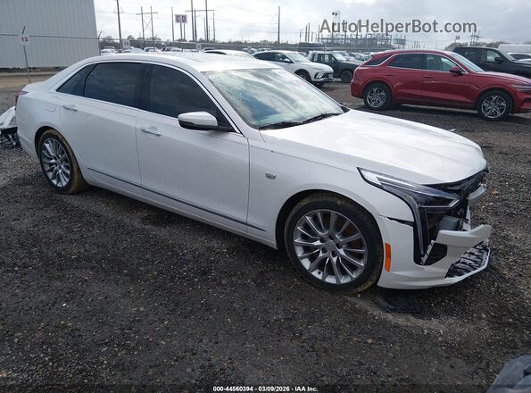 1G6KB5RS1KU122126 2019 CADILLAC CT6 Белый Передняя правая четверть
