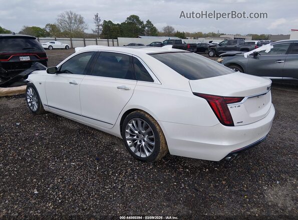1G6KB5RS1KU122126 2019 CADILLAC CT6 Белый Задняя левая четверть