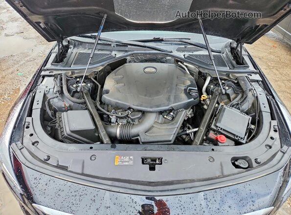 1G6KB5RS9LU106693 2020 CADILLAC CT6 Черный Вид задней части салона