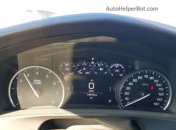 1G6KB5RS9LU106693 2020 CADILLAC CT6 Черный Вид щитка приборов