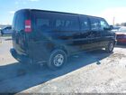 2020 Chevrolet Express Passenger Rwd 3500 Extended Wheelbase Ls Черный vin: 1GAZGNFPXL1254522