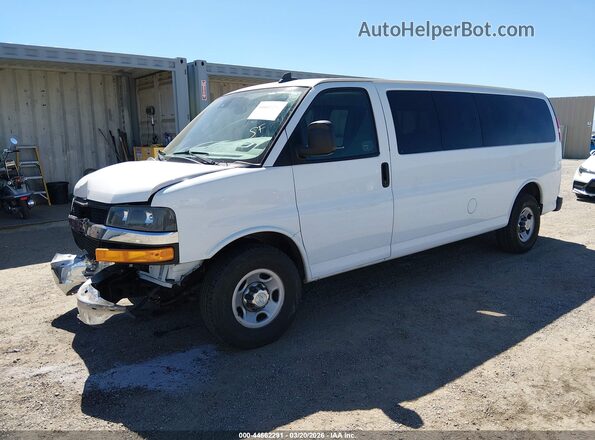 1GAZGPFG1K1248571 2019 CHEVROLET EXPRESS White Przód lewy