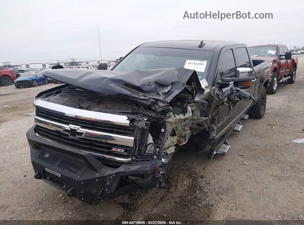 1GC1KWE85GF155943 2016 CHEVROLET SILVERADO Черный Вид спереди