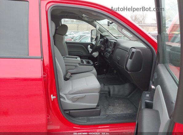 1GC2KUEG2HZ388792 2017 CHEVROLET SILVERADO Красный Вид салона спереди