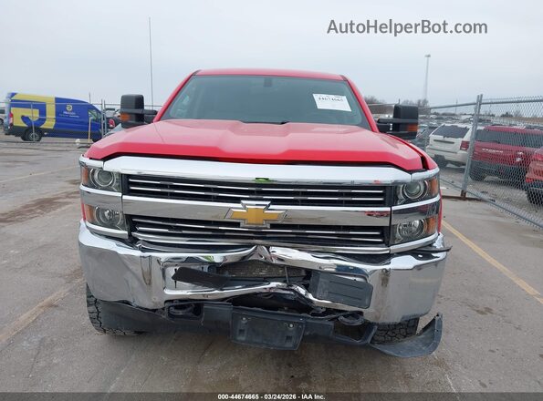 1GC2KUEG2HZ388792 2017 CHEVROLET SILVERADO Красный Вид спереди