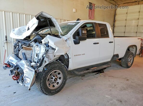 1GC2YLE70PF251729 2023 CHEVROLET SILVERADO White Vista tres cuartos delantera izquierda