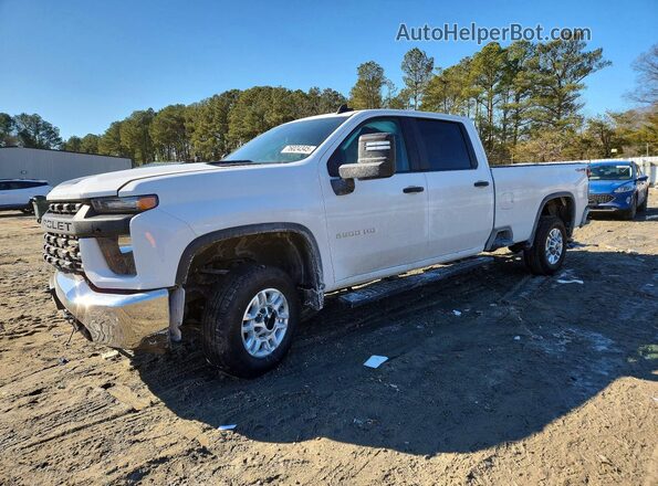 1GC4YLE78NF363538 2022 CHEVROLET SILVERADO Белый Передняя левая четверть