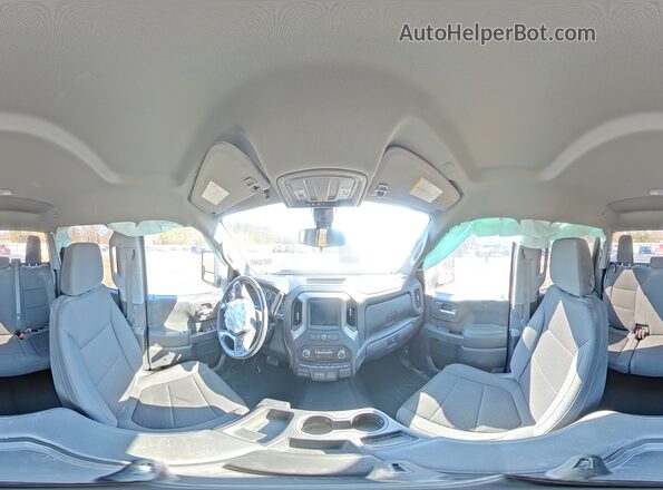 1GC4YLE78NF363538 2022 CHEVROLET SILVERADO Белый Вид наклейки с VIN-кодом
