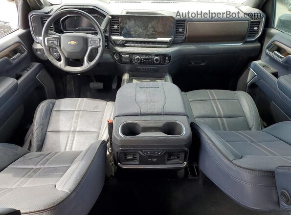 1GC4YREY3RF310697 2024 CHEVROLET SILVERADO White Вид панелі приладів