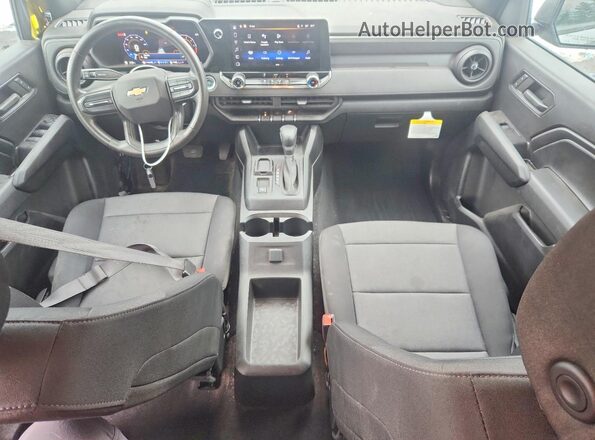 1GCGSBEC0R1134277 2024 CHEVROLET COLORADO Серебряный Вид панели приборов