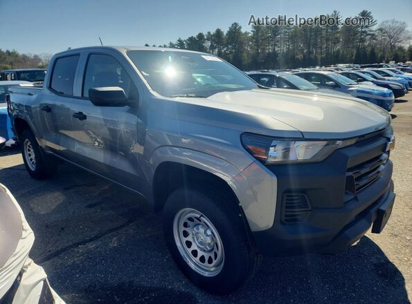 1GCGSBEC0R1134277 2024 CHEVROLET COLORADO Серебряный Передняя правая четверть
