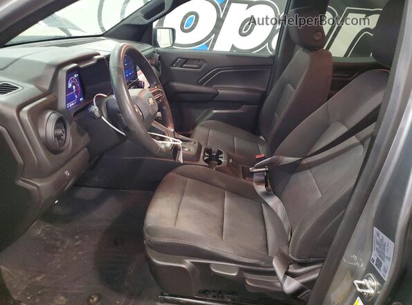 1GCGSBECXR1236539 2024 CHEVROLET COLORADO Серый Вид салона спереди