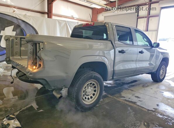 1GCGSBECXR1236539 2024 CHEVROLET COLORADO Серый Задняя правая четверть