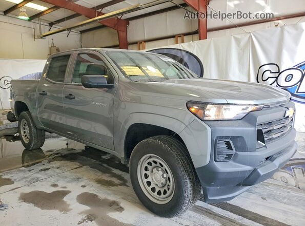 1GCGSBECXR1236539 2024 CHEVROLET COLORADO Серый Передняя правая четверть