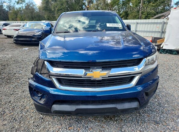1GCGSBEN0L1109534 2020 CHEVROLET COLORADO Синий Вид спереди