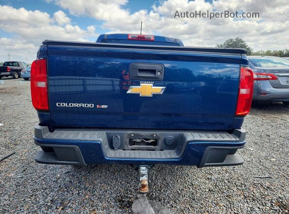 1GCGSBEN0L1109534 2020 CHEVROLET COLORADO Синий Вид сзади