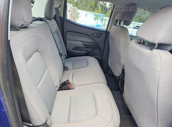 1GCGSBEN0L1109534 2020 CHEVROLET COLORADO Синий Вид задних сидений