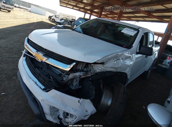 1GCGSBEN1L1117562 2020 CHEVROLET COLORADO White Vista tres cuartos delantera izquierda