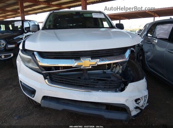 1GCGSBEN1L1117562 2020 CHEVROLET COLORADO White Vista del cuadro de instrumentos