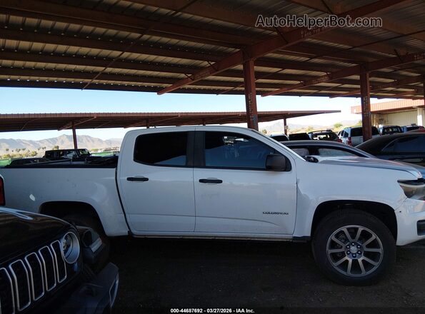 1GCGSBEN1L1117562 2020 CHEVROLET COLORADO White Vista interior trasera