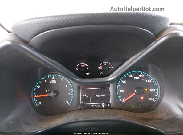 1GCGSBEN1L1117562 2020 CHEVROLET COLORADO White Vista de los asientos traseros