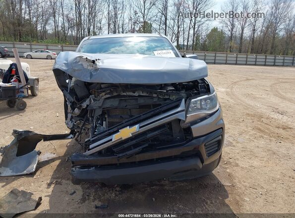 1GCGSBEN7M1220230 2021 CHEVROLET COLORADO Gray Widok zestawu wskaźników