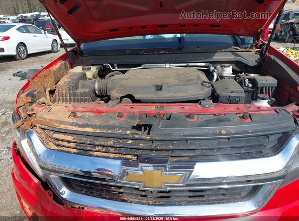 1GCGSBEN9L1125411 2020 CHEVROLET COLORADO Красный Вид сзади