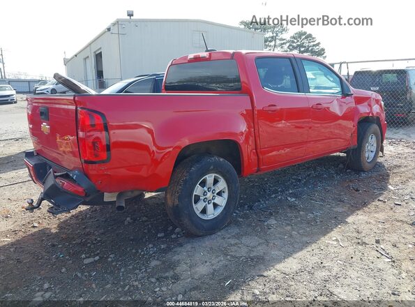 1GCGSBEN9L1125411 2020 CHEVROLET COLORADO Красный Задняя правая четверть