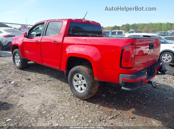 1GCGSBEN9L1125411 2020 CHEVROLET COLORADO Красный Задняя левая четверть