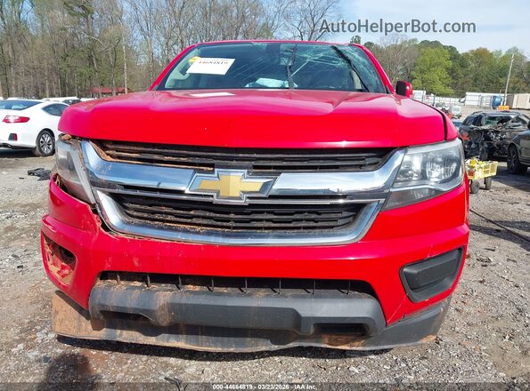 1GCGSBEN9L1125411 2020 CHEVROLET COLORADO Красный Вид щитка приборов