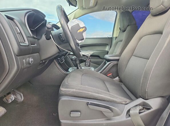 1GCGSCE35G1171196 2016 CHEVROLET COLORADO Белый Вид салона спереди