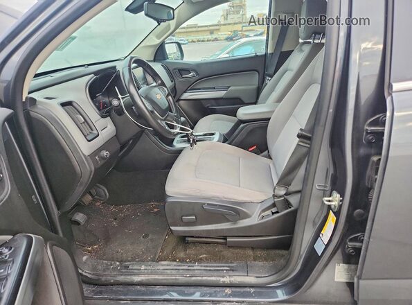1GCGSCE36G1219983 2016 CHEVROLET COLORADO Серый Вид салона спереди