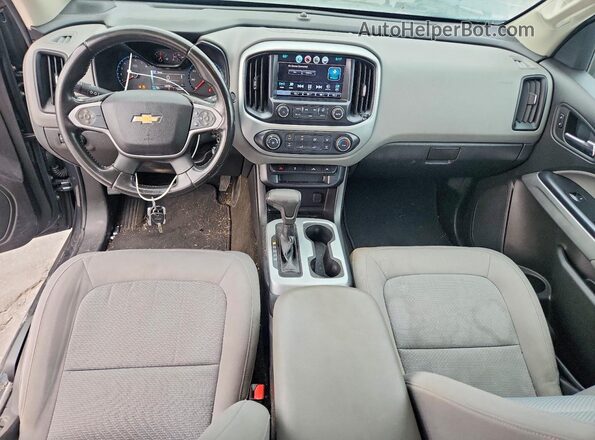 1GCGSCE36G1219983 2016 CHEVROLET COLORADO Серый Вид панели приборов