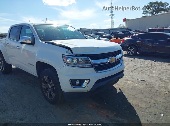 1GCGSCE36G1302250 2016 CHEVROLET COLORADO Белый Вид спереди