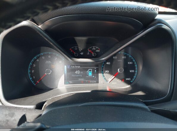 1GCGSCE36G1302250 2016 CHEVROLET COLORADO Белый Вид задних сидений