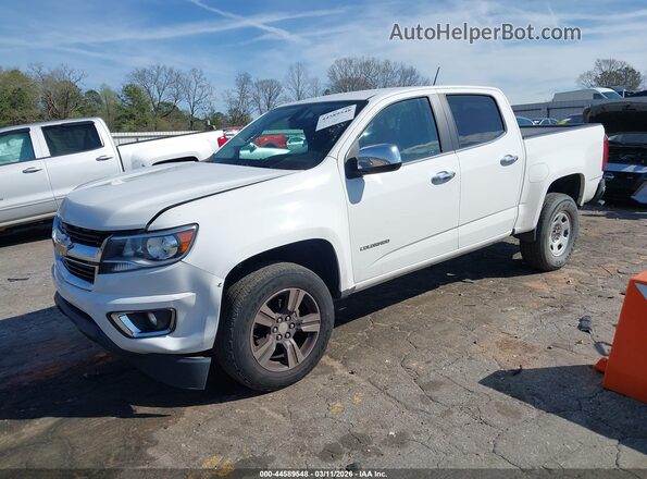 1GCGSCE36G1302250 2016 CHEVROLET COLORADO Белый Передняя левая четверть