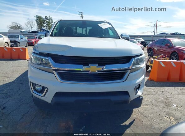 1GCGSCE36G1302250 2016 CHEVROLET COLORADO Белый Вид щитка приборов