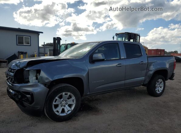 1GCGSCEA0N1292195 2022 CHEVROLET COLORADO Charcoal Vista tres cuartos delantera izquierda