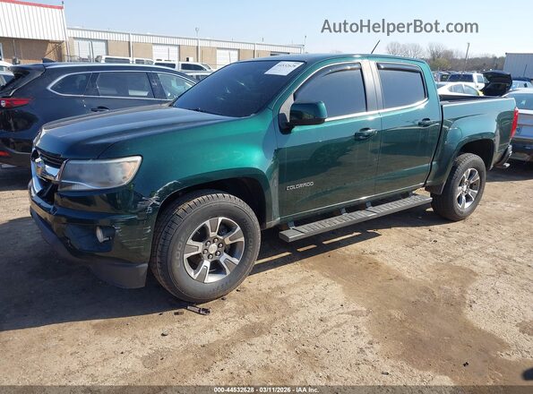 1GCGSCEA7G1102024 2016 CHEVROLET COLORADO Green Przód lewy
