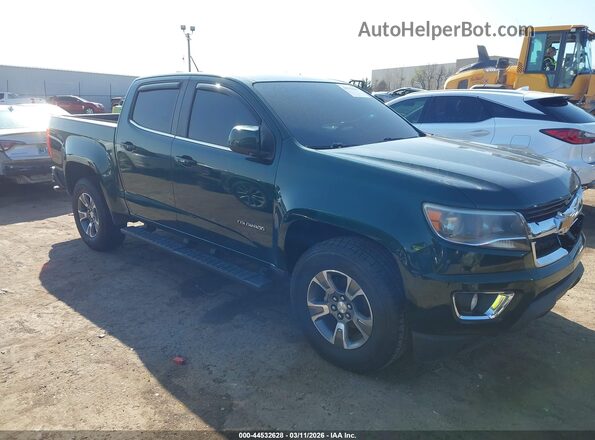 1GCGSCEA7G1102024 2016 CHEVROLET COLORADO Green Przód prawy