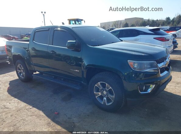 1GCGSCEA7G1102024 2016 CHEVROLET COLORADO Green Widok wnętrza z tyłu