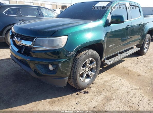 1GCGSCEA7G1102024 2016 CHEVROLET COLORADO Green Widok z przodu