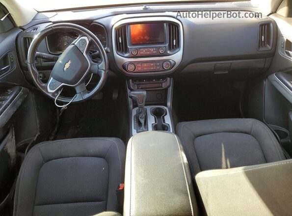 1GCGSCEN3H1172091 2017 CHEVROLET COLORADO Белый Вид панели приборов