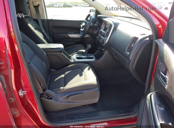 1GCGSCEN4M1125436 2021 CHEVROLET COLORADO Красный Вид салона спереди