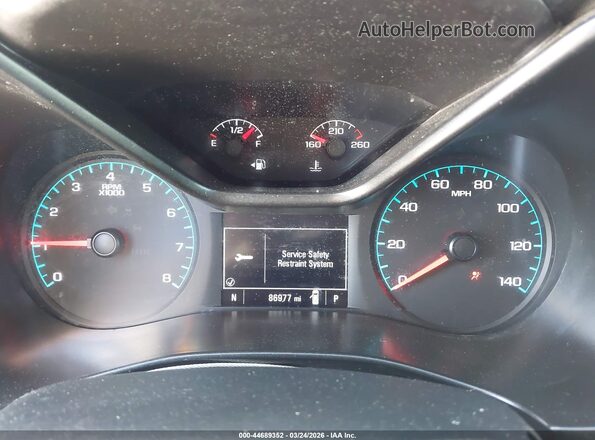 1GCGSCEN4M1125436 2021 CHEVROLET COLORADO Красный Вид задних сидений