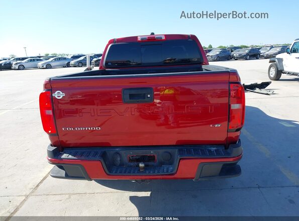 1GCGSCEN4M1125436 2021 CHEVROLET COLORADO Красный 