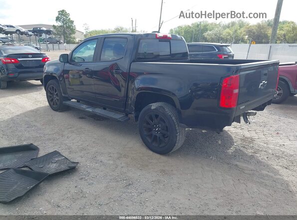 1GCGSCEN6L1136386 2020 CHEVROLET COLORADO Black Trasero izquierdo
