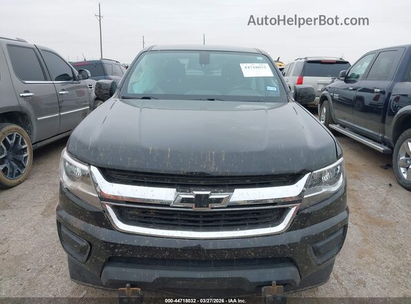 1GCGSCEN9J1287509 2018 CHEVROLET COLORADO Черный Вид задней части салона