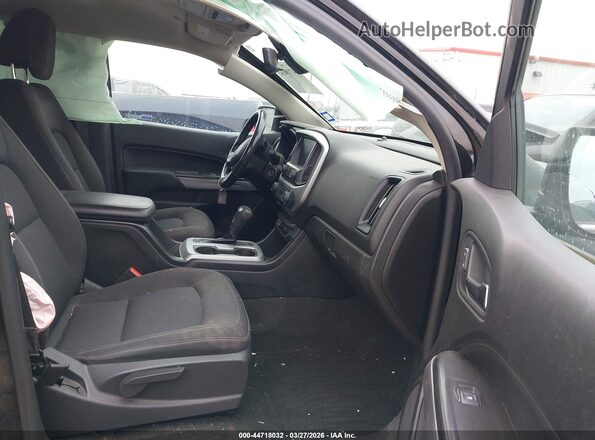 1GCGSCEN9J1287509 2018 CHEVROLET COLORADO Черный Вид салона спереди
