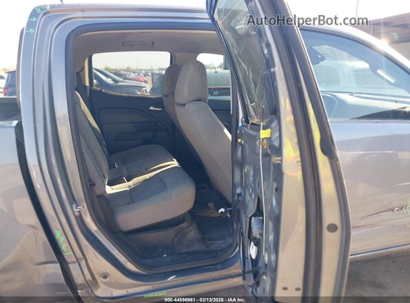 1GCGSCENXK1133697 2019 CHEVROLET COLORADO Gray Vista de la etiqueta del VIN
